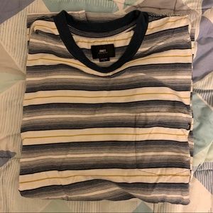 Obey tee shirt stripped